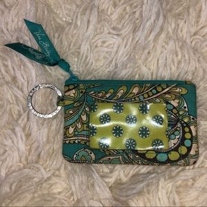 Vera Bradley Wallet- Blue & Green